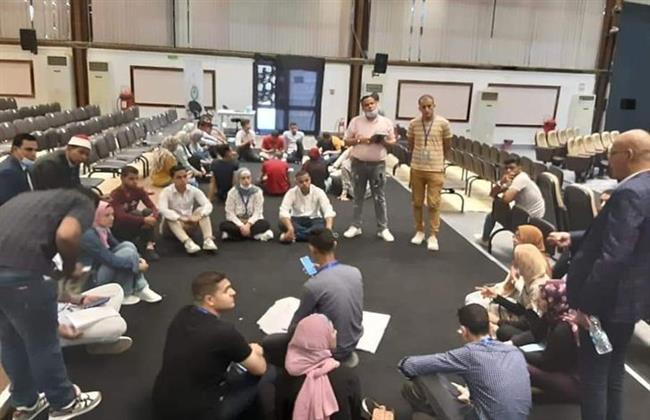 شباب كفرالشيخ يشاركون فاعليات الجلسة العامة للإنتخابات الإلكترونية  