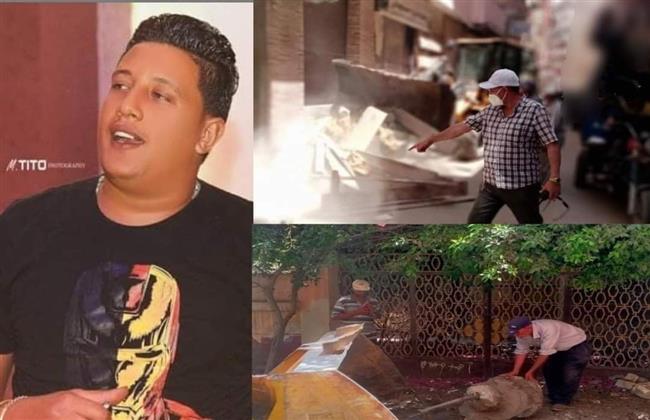 إزالة الحواجز الأسمنية أمام منزل «حمو بيكا» 