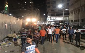 حملات لمتابعة تطبيق الإزالات الفورية بالإسكندرية