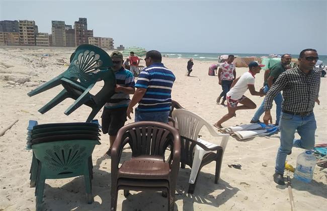 حملة مكبرة بالعجمي لتحرير شاطئين من البلطجية