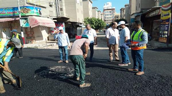 رصف طريق كفر الشيخ دسوق «الصالحية» وحملات نظافة ورفع كفاءة الكهرباء