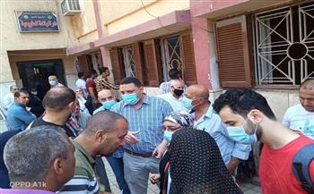 جوله لوكيل وزارة الصحة بالمنوفية يتفقد مراكز لقاح المسافرين 