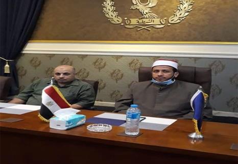أوقاف المنوفية تدشن ندوه دينية بمعسكر أمن المنوفية