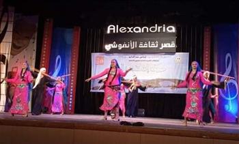   فرق قصور الثقافة تقدم الغناء الشعبي بالإسكندرية