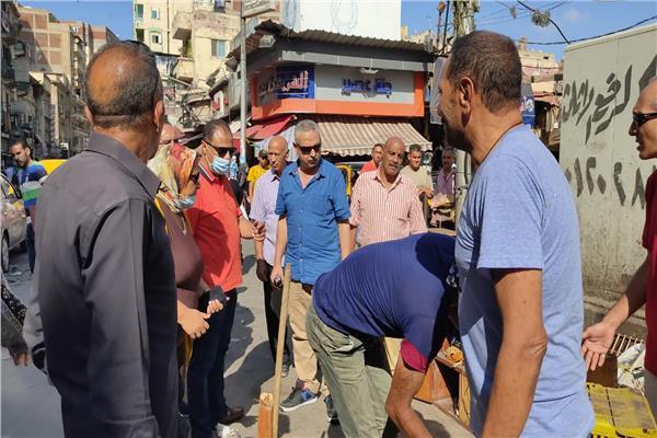 حملة مكبرة لإزالة مخالفات حى شرق الإسكندرية