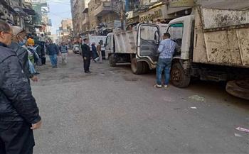   بني سويف: رفع 103 حالة إشغال وتحرير عدد ١٠ محضر