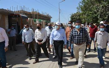   محافظ المنيا يتابع نسب تنفيذ مشروعات «حياة كريمة» بقري مركز ديرمواس