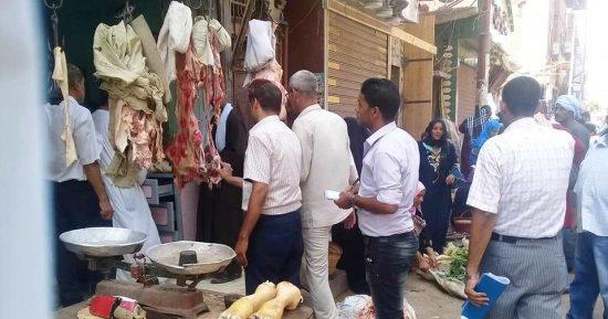 مضبوطات بالجملة في حملات مفاجئة على علي أسواق الإسكندرية  