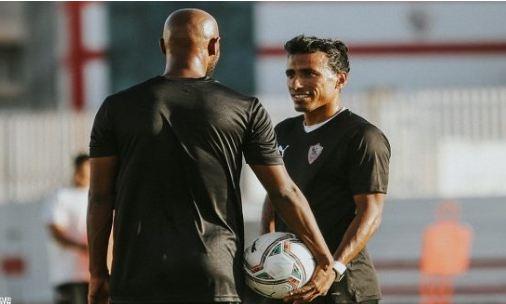 ‏الونش وعبد الشافي يشاركان في مران الزمالك