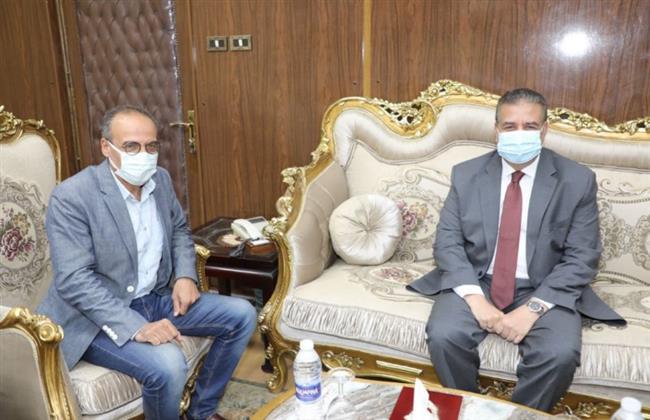 محافظ المنوفية يبحث مع رئيس الهيئة المصرية للكتاب التعاون المشترك