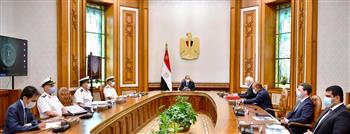   الرئيس السيسي يبحث مع رئيس لورسن الألمانية تطوير الصناعات البحرية المصرية