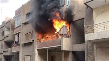   بالأسماء .. إصابت عائلة فى حريق اندلع بشقة ببنى سويف