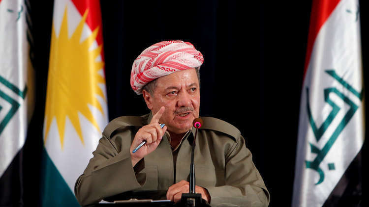 "بارزاني" رافضا مقارنة كردستان بأفغانستان: الدولة التى لا تعتمد على ذاتها تتعرض للتدمير
