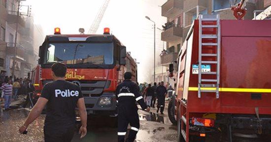 مصرع رضيع ونجاة 8 من حريق بحضانة فى قنا