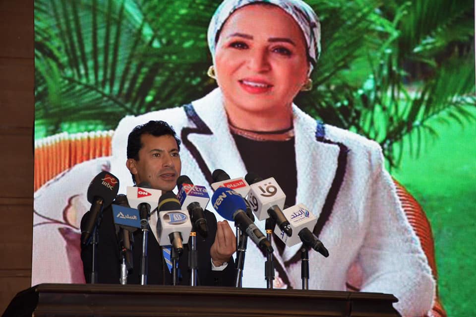 برعاية انتصار السيسى.. وزير الشباب يشهد إطلاق "بداية حلم"