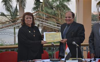   المصرية للتنمية العلمية تكرم جيهان فؤاد لدورها في مناهضة العنف ضد المرأة