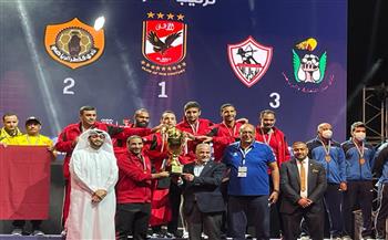  الأهلي يتوج بلقب البطولة العربية لتنس الطاولة