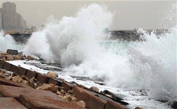   انخفاض فى نسبة أشغال شواطىء الإسكندرية بسبب ارتفاع الأمواج