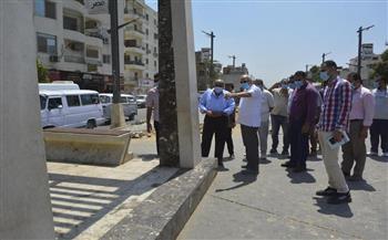 محافظ الجيزة يجري جوله ميدانية لمحاور المنصورية والمريوطية ومحمد أنور السادات 
