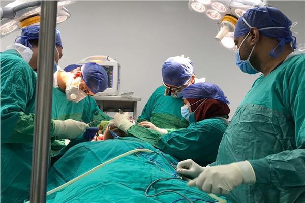 جراحة نادرة «لاستعدال الفكين» بمستشفى السلام بورسعيد