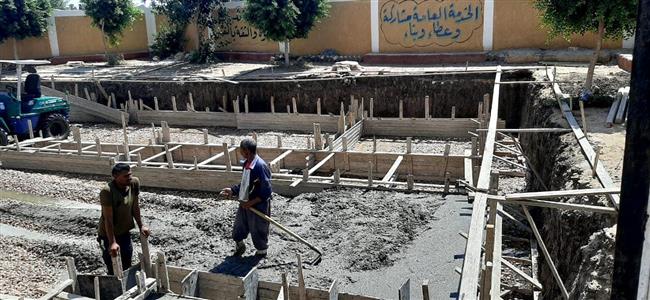 رئيس «ببا» يتابع مشروعات «حياة كريمة» فى بني سويف