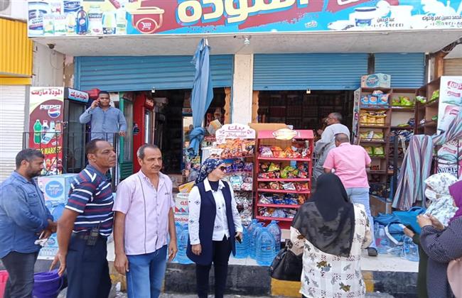لجنة تفتيش على المحلات والمطاعم والمقاهي فى سفاجا