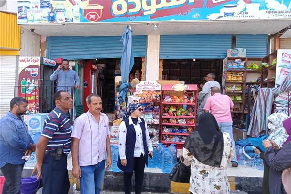 لجنة تفتيش على المحلات والمطاعم والمقاهي فى سفاجا