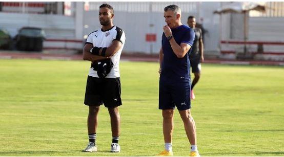  كارتيرون يهنيء لاعبي الزمالك ويطالبهم بالفوز على البنك الأهلي