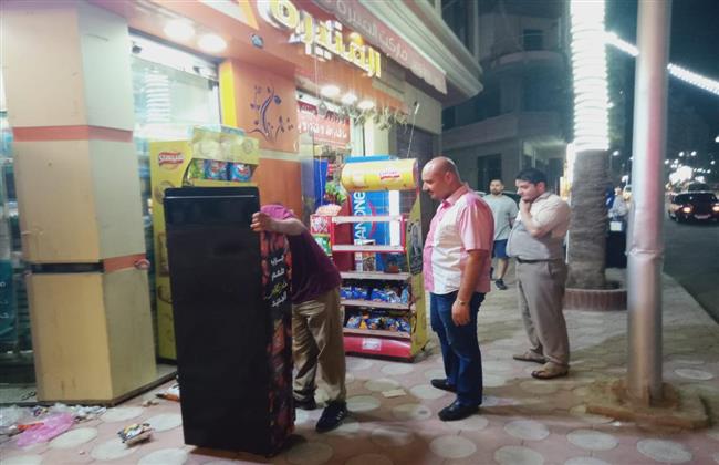 ٣٠٧ حالة إشغال طريق مخالفة بالبحيرة