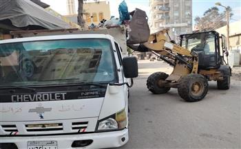 حملات نظافة ورفع اشغالات بالحامول