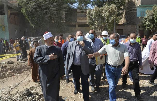 إنشاء مجمع خدمات قرية مجريس بأسيوط