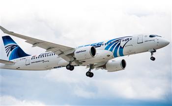   «مصر للطيران» تسير 87 رحلة جوية لنقل 10 آلاف راكب 