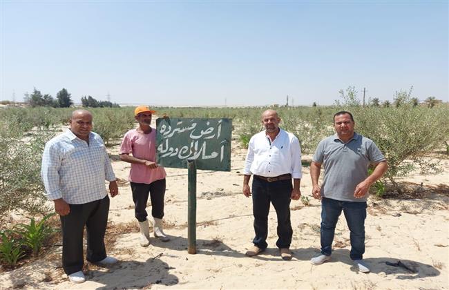 استرداد قطعة أرض بمساحة 36 فدانًا بوادي النطرون