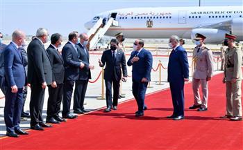   السيسى يصل العراق للمشاركة فى مؤتمر بغداد للتعاون والشراكة