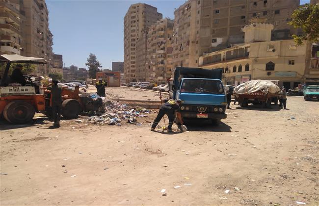 حملات مكبرة لإيقاف أعمال البناء المخالف بأحياء الإسكندرية 