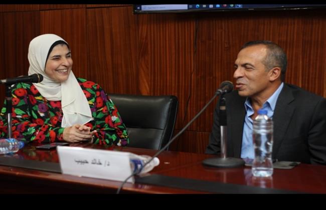 خالد حبيب في حديث عن التفاؤل في مكتبة الإسكندرية