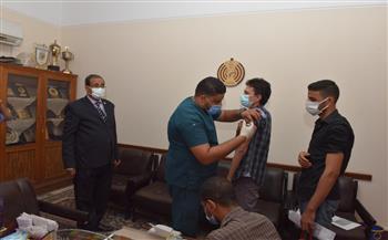 جامعة سوهاج تنظم رحلة ترفيهية الى الإسكندرية عقب تطعيم الطلاب بلقاح كورونا