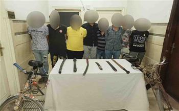 ضبط ثمانية أشخاص قاموا بالتعدى على شقيقين في الشرقية 