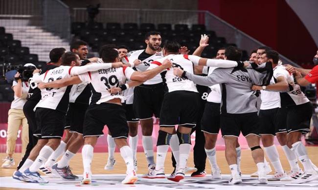 طوكيو 2020 .. منتخب اليد يكتسح الماكينات الألمانية ويتأهل لنصف النهائى