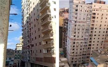 تحقيقات النيابة الإدارية تكشف مفاجأة جديدة في قضية عقار الإسكندرية المائل 