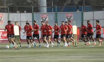 الأهلي يختتم تدريباته استعدادًا لمباراة وادي دجلة‏