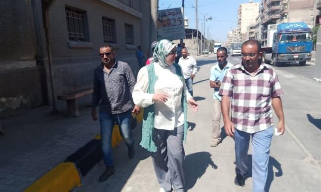  رفع ٣٥٠ طن مخلفات  واتربة بغرب الإسكندرية 