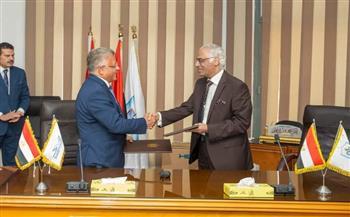 الرقابة الصحية توقع بروتوكول مع جامعة بورسعيد لإعداد كوادر بشرية