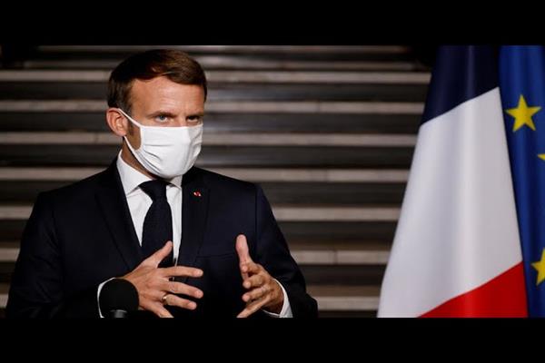 الرئيس الفرنسى يتعهد بتقديم المساعدات الطارئة إلى لبنان