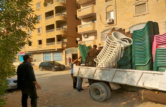الجيزة: إيقاف ٤ حالات تحويل من سكنى لتجارى وحالة بناء مخالف