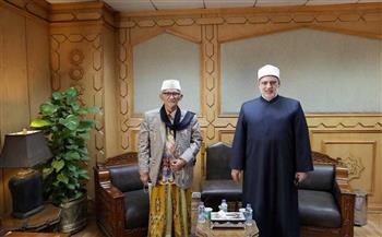 مفتي إندونيسيا: الأزهر مرجعيتنا ومناهجه المنبع الأصيل للعلوم الدينية
