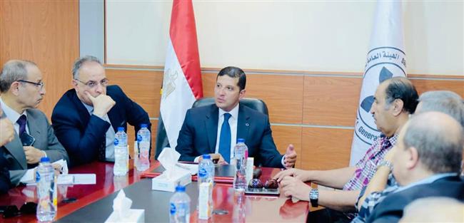 رئيس هيئة الاستثمار يتفقد أعمال تطويرالمنطقة الحرة العامة ببورسعيد