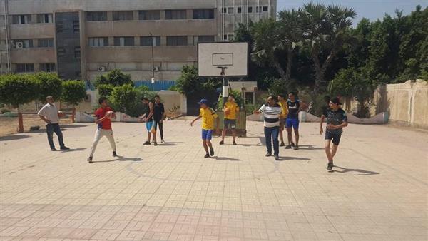 منتخب منطقة الغربية الأزهرية لكرة السلة يختتم تدريباته استعدادا لبطولة الجمهورية