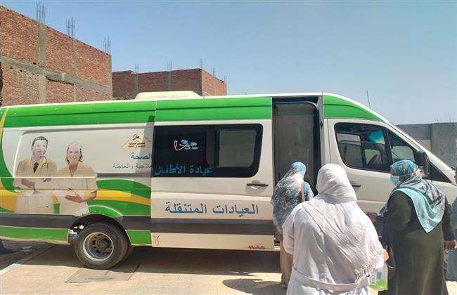 الكشف على ٩٢٤ مواطن فى قافلة طبية مجانية بنجع حمادى ضمن مبادرة حياة كريمة