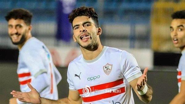 زيزو يسجل الهدف الأول في شباك غزل المحلة